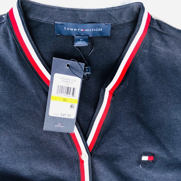 Tommy Hilfiger Women’s V-Neck Shirt - Picture 3 of 3